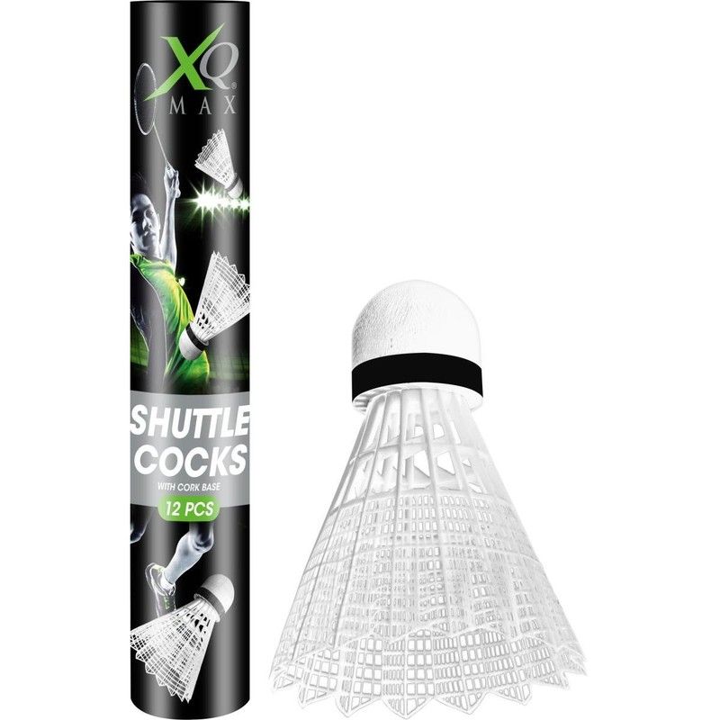 "Xqmax" badmintono raketė, nailoninė, balta