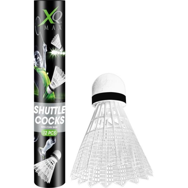 "Xqmax" badmintono raketė, nailoninė, balta "Xqmax" badmintono raketė, nailoninė, balta
