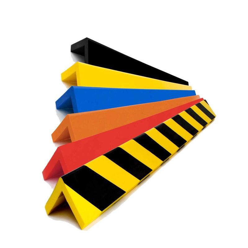 Kampų apsaugos buferis. Forma L. Matmenys 1000 mm, 80x80 mm.