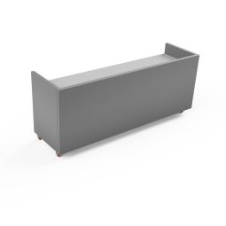 Teisėjų stalo užvalkalas 200 x 72 x 55 cm, čiužinio storis 3 cm, skadeno danga, faneros konstrukcija