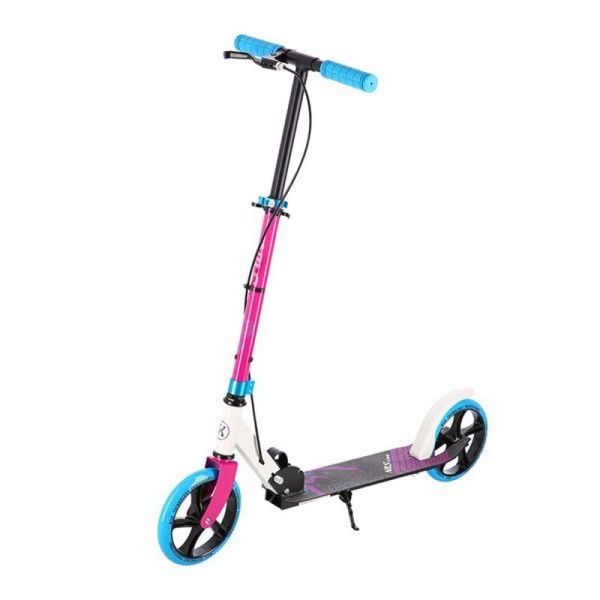 HM0107 paspirtukas, NILS EXTREME, baltos ir rožinės spalvos