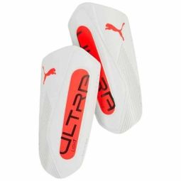 "Puma Ultra Light Strap" baltos ir oranžinės spalvos futbolo kamuolio apsauginis dirželis