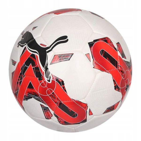 Puma Orbit6 futbolo kamuolys, 4 dydžio, raudonos ir baltos spalvos Puma Orbit6 futbolo kamuolys, 4 dydžio, raudonos ir baltos spalvos