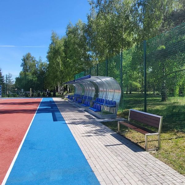Dviejų eilių kabina rezerviniams žaidėjams