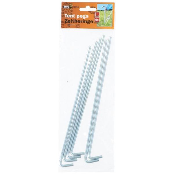 "Camp Active" palapinės smeigtukai, 23cm-6vnt.