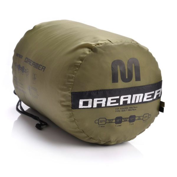 Meteor Dreamer L alyvinis/juodas miegmaišis