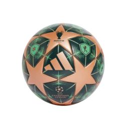 adidas UCL lygos futbolo kamuolys, 5 dydžio, rudai žalios spalvos