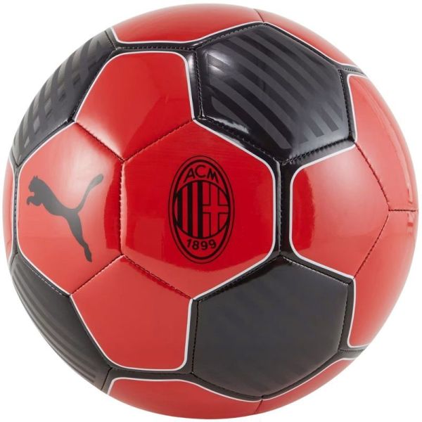 Puma AC Milan futbolo kamuolys, 5 dydis, raudona/juoda spalva Puma AC Milan futbolo kamuolys, 5 dydis, raudona/juoda spalva