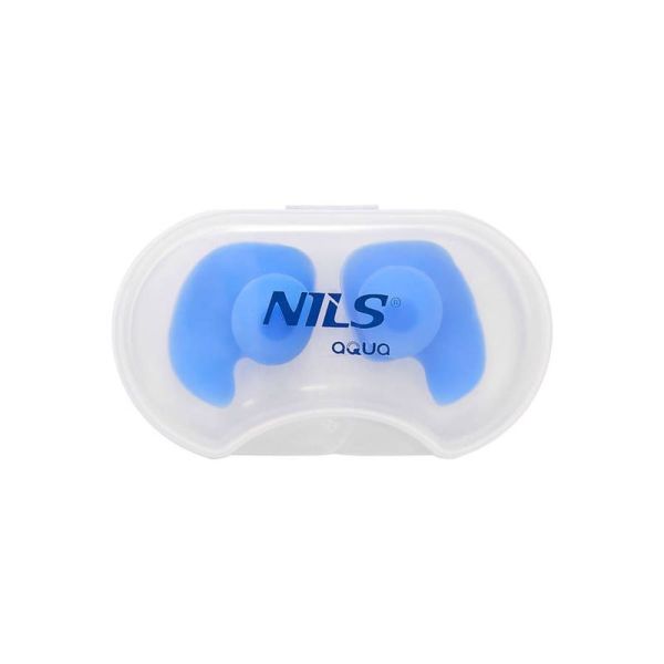 Silikoniniai ausų kištukai, mėlyni, Nils AQUA