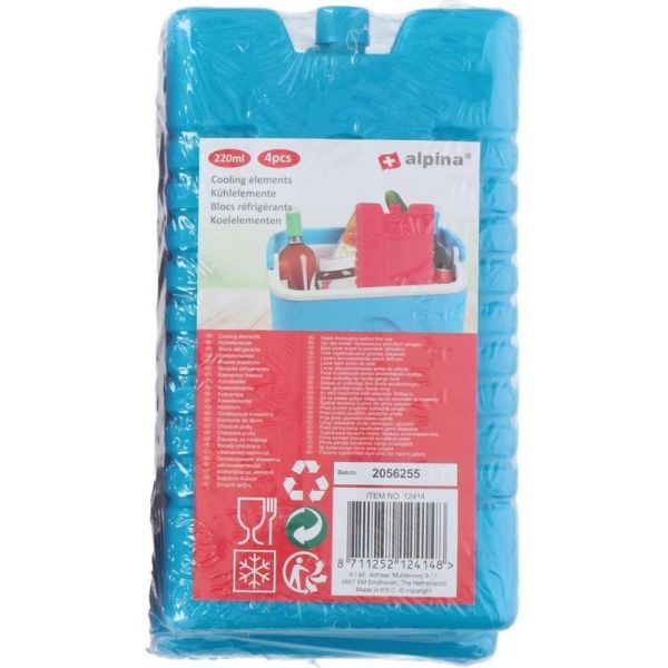 Šaldytuvo šaldymo įdėklas 4x220ml Šaldytuvo šaldymo įdėklas 4x220ml