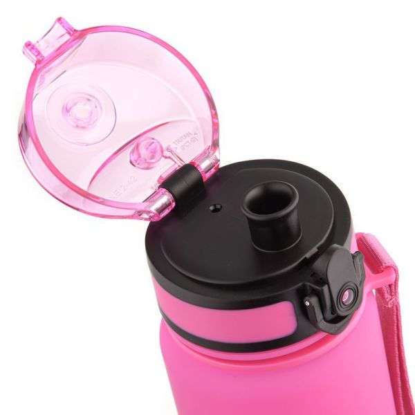"Meteor" sportinis butelis 500 ml rožinės/violetinės spalvos
