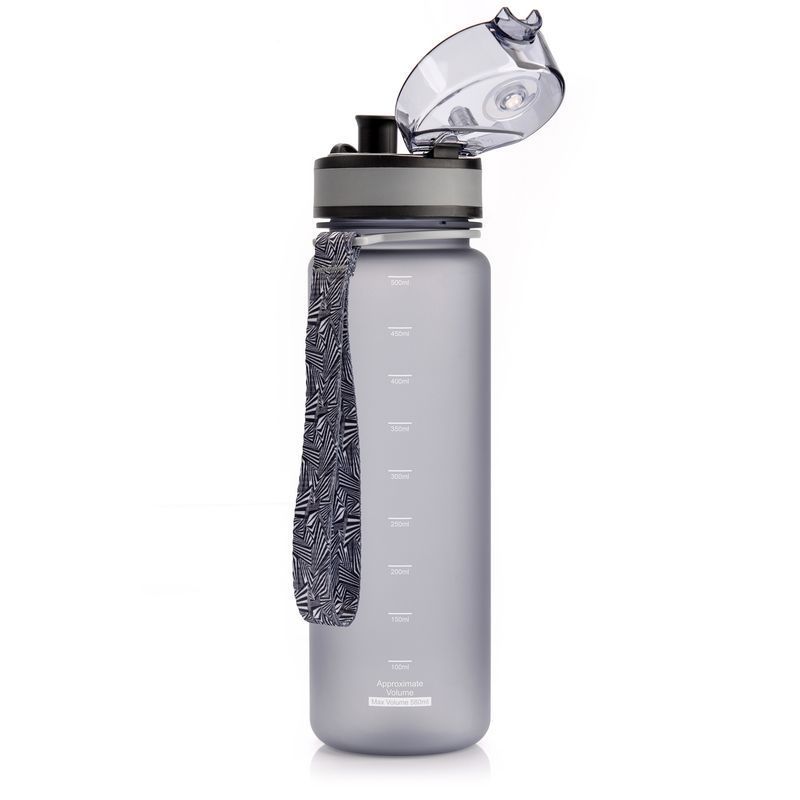 "Meteor" sportinis butelis 500 ml pilkos spalvos