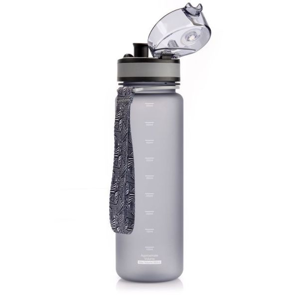 "Meteor" sportinis butelis 500 ml pilkos spalvos "Meteor" sportinis butelis 500 ml pilkos spalvos
