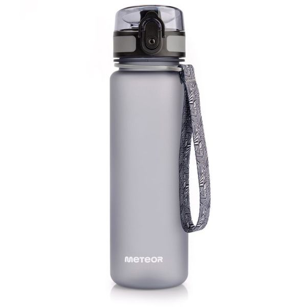 "Meteor" sportinis butelis 500 ml pilkos spalvos