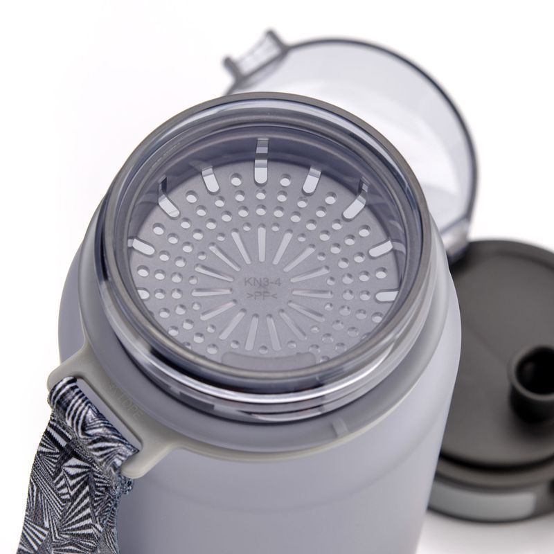"Meteor" sportinis butelis 500 ml pilkos spalvos