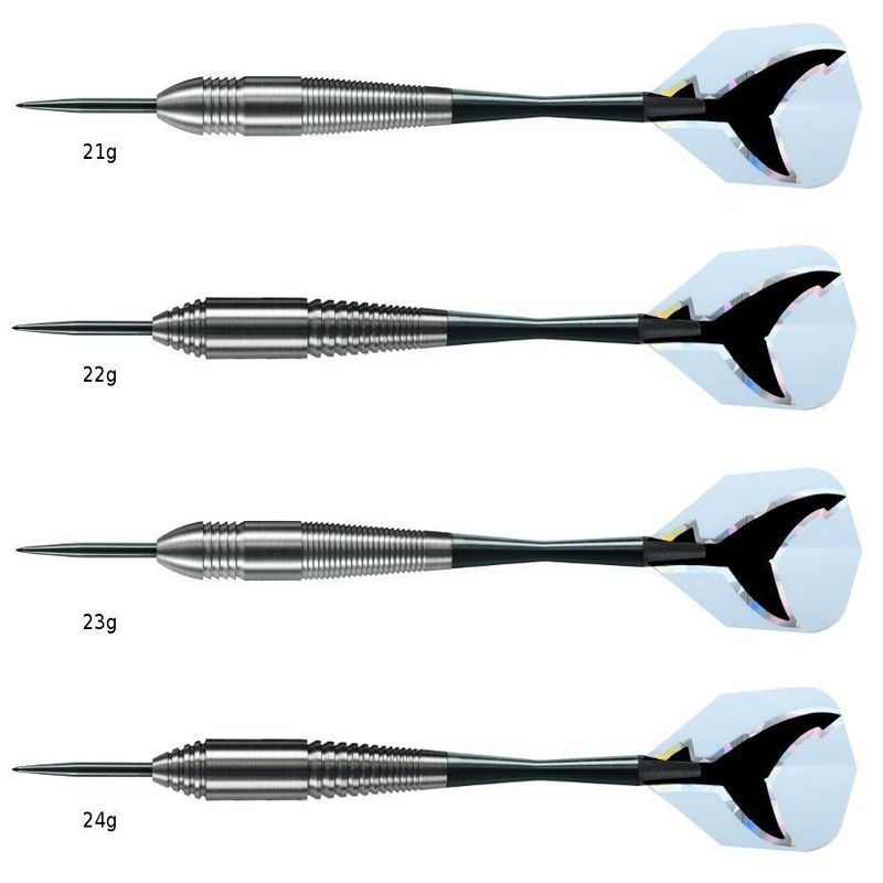 "Harrows Silver Shark Blade" strėlės, 21g