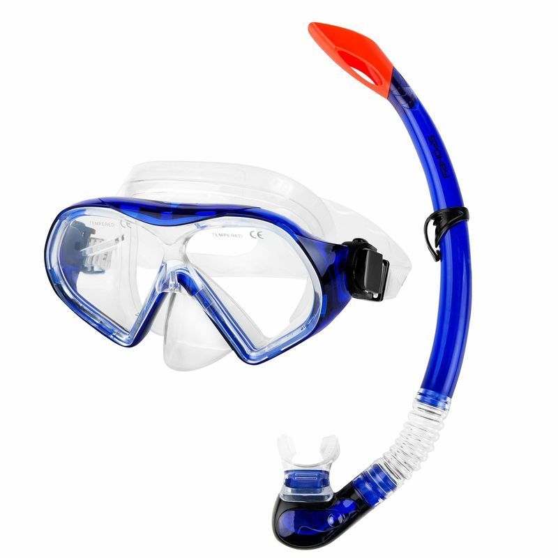 Spokey kaukė + snorkelis, 928189 Celebes