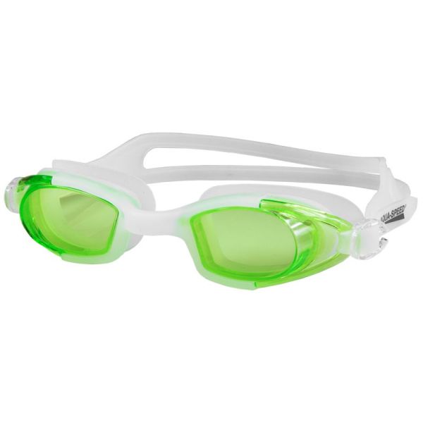 "Aqua Speed Marea Jr" plaukimo akiniai, žalios ir baltos spalvos "Aqua Speed Marea Jr" plaukimo akiniai, žalios ir baltos spalvos