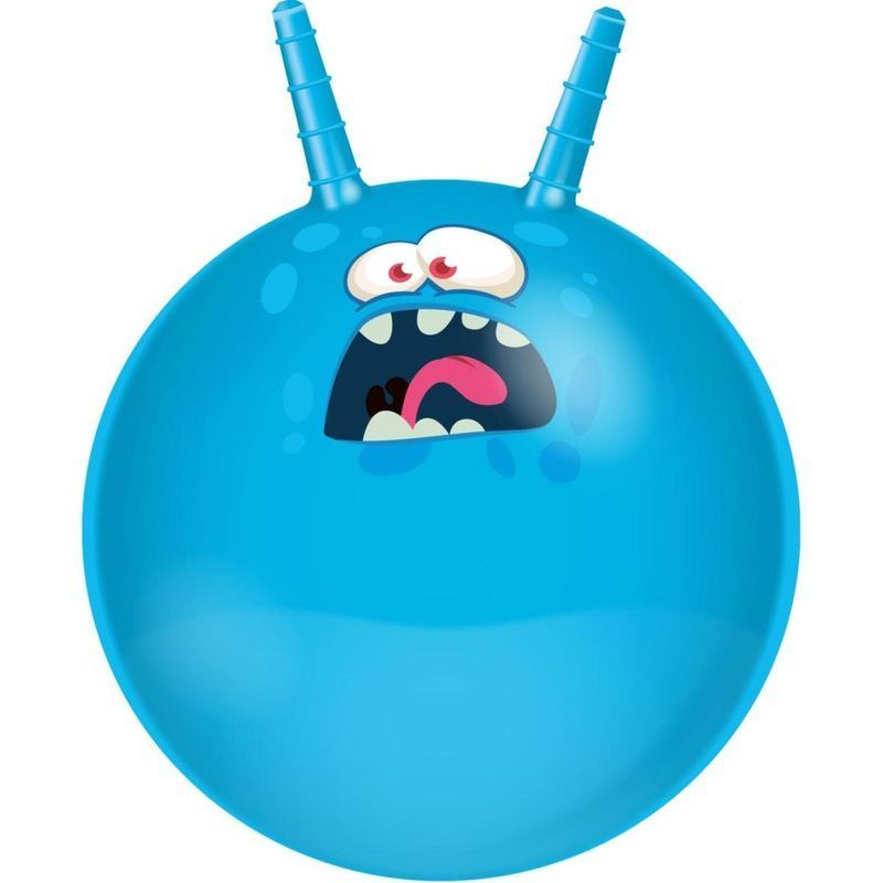 Šokinėjantis kamuolys su ragais, 45 cm