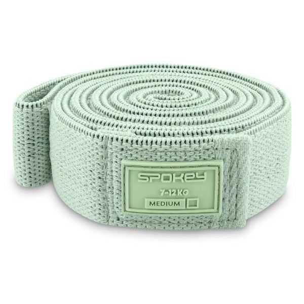 "Spokey" treniruočių guma 945963, atsparumas 7-12 kg, žalia spalva