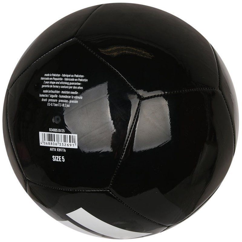 adidas Universadi futbolo kamuolys, juodai baltas, 5 dydis