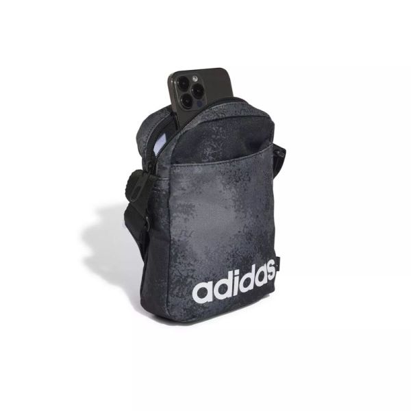 "Adidas Lin G ORG" maišelis, JV5274, pilkai juodos spalvos "Adidas Lin G ORG" maišelis, JV5274, pilkai juodos spalvos