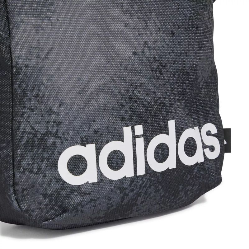 "Adidas Lin G ORG" maišelis, JV5274, pilkai juodos spalvos
