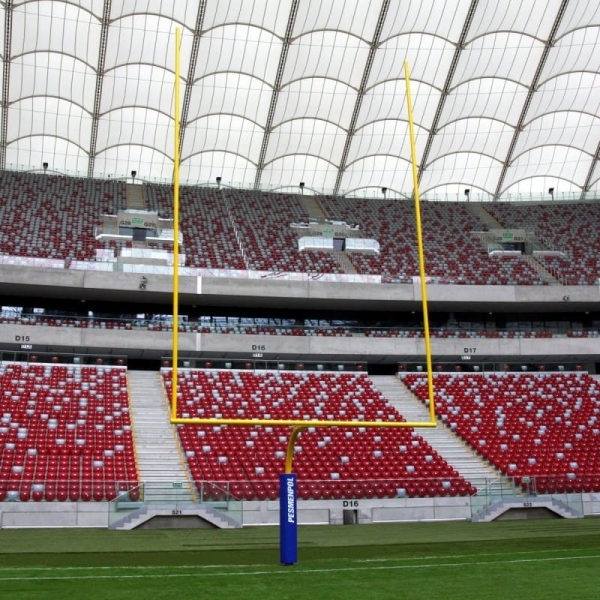 NFL reikalavimus atitinkantys profesionalūs plieniniai amerikietiškojo futbolo vartai NFL reikalavimus atitinkantys profesionalūs plieniniai amerikietiškojo futbolo vartai