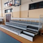 Teleskopinės tribūnos sporto salėms
